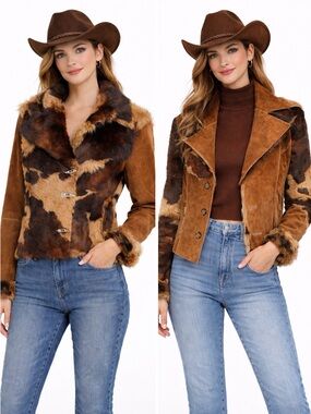 100% Sheepskin Reversible Jacket Medium